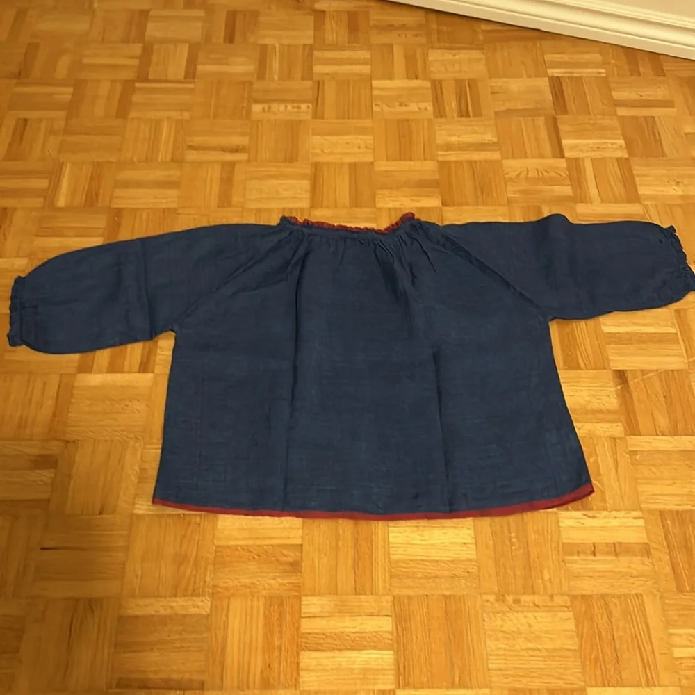 Runaway  Bicycle Navy Blue Top with Red Trim - Picture 8 of 16